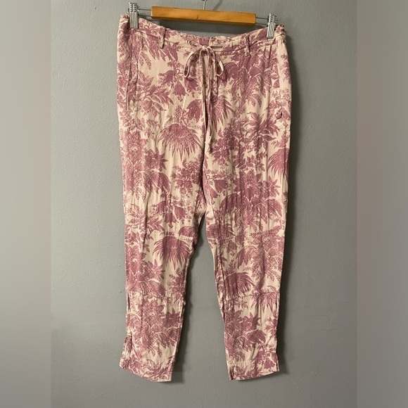 Chaser tropical print viscose/spandex pants. Size Sm/Med - Picture 1 of 10
